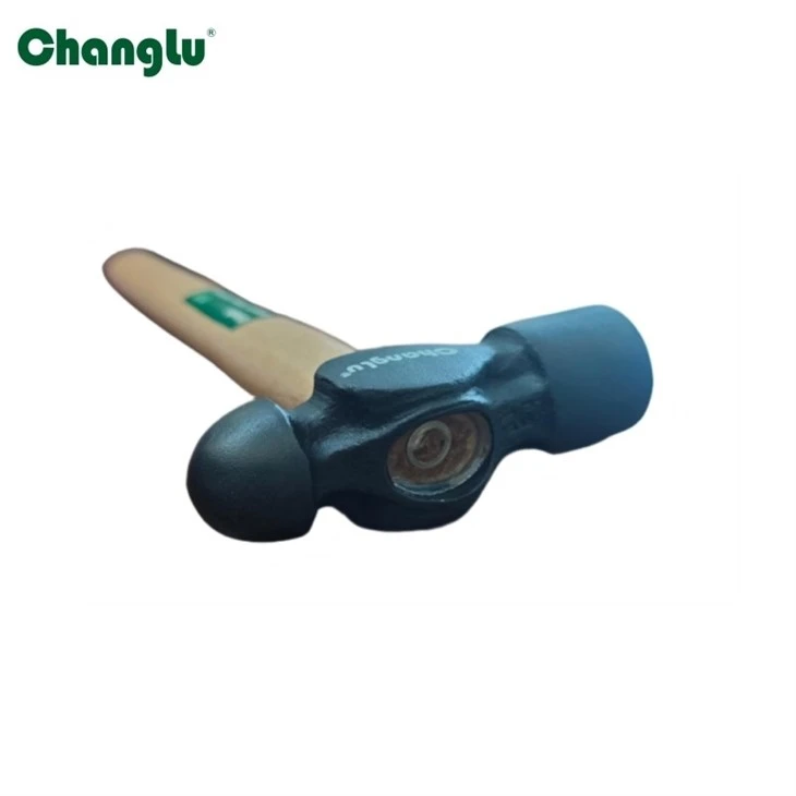 Wooden Handle Ball Pein Hammer (Black Head) factory